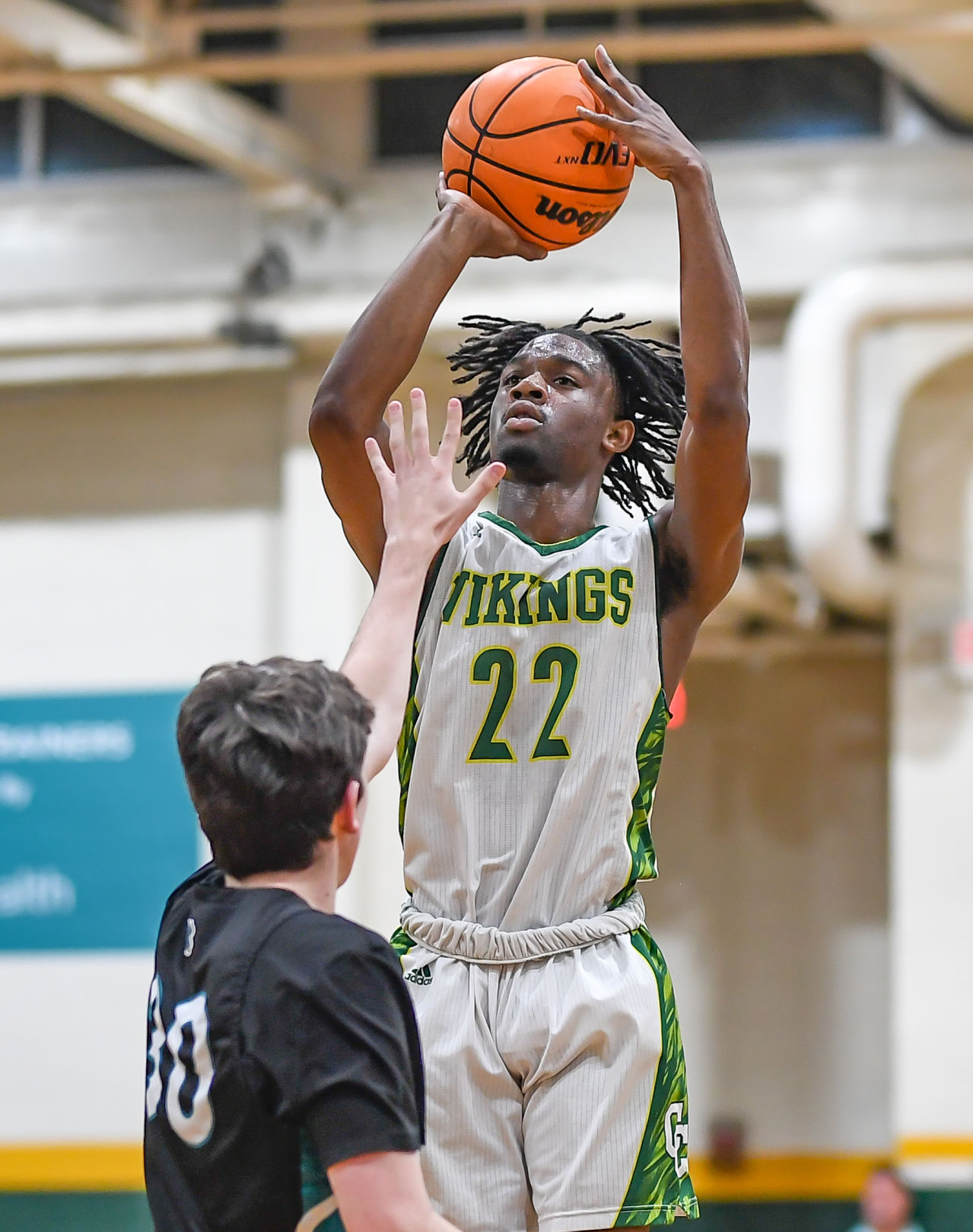 Friday night high school basketball action